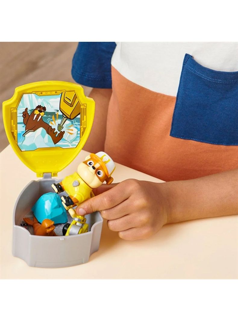 Figura Rubble Big Truck Pups Hero Pup Paw Patrol de Spin Master-2
