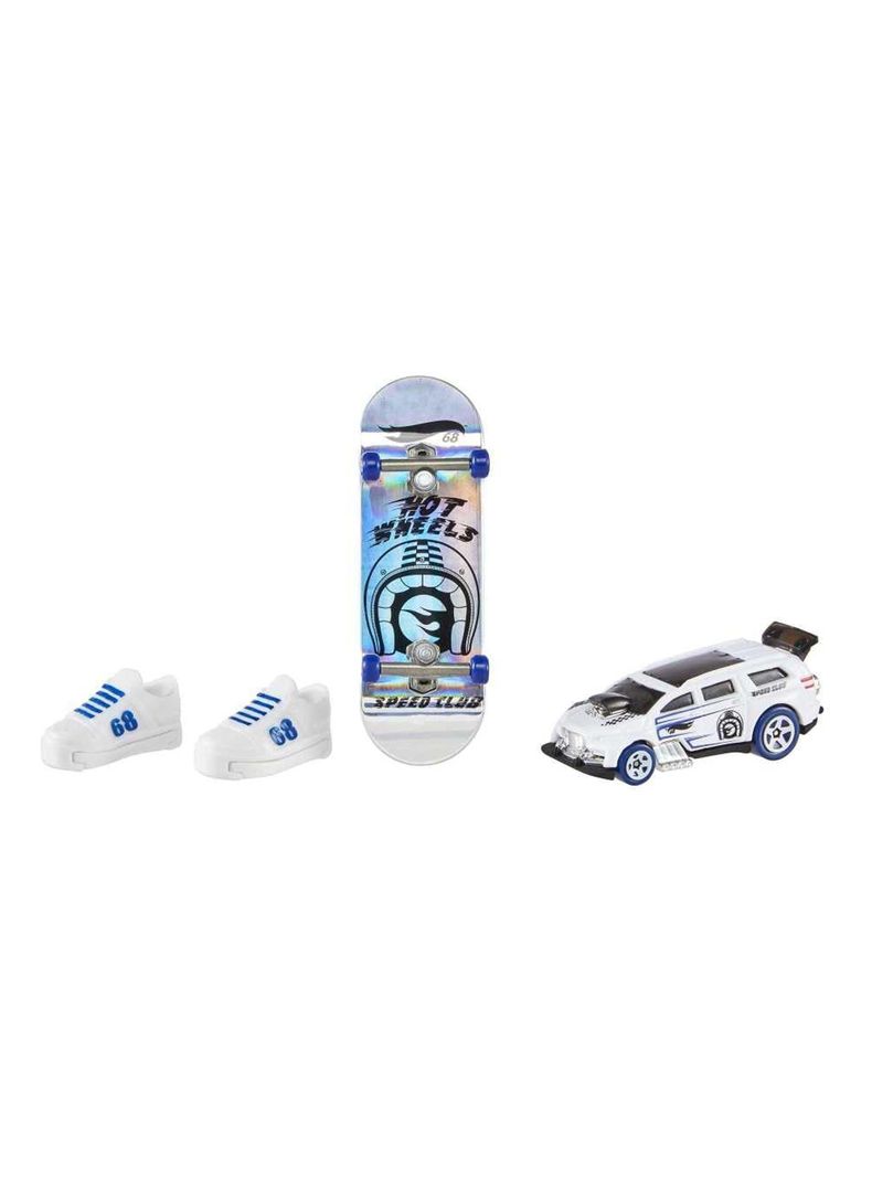 Hot Wheels Skate Speed Shredder Metallic Finger Skate Board-0