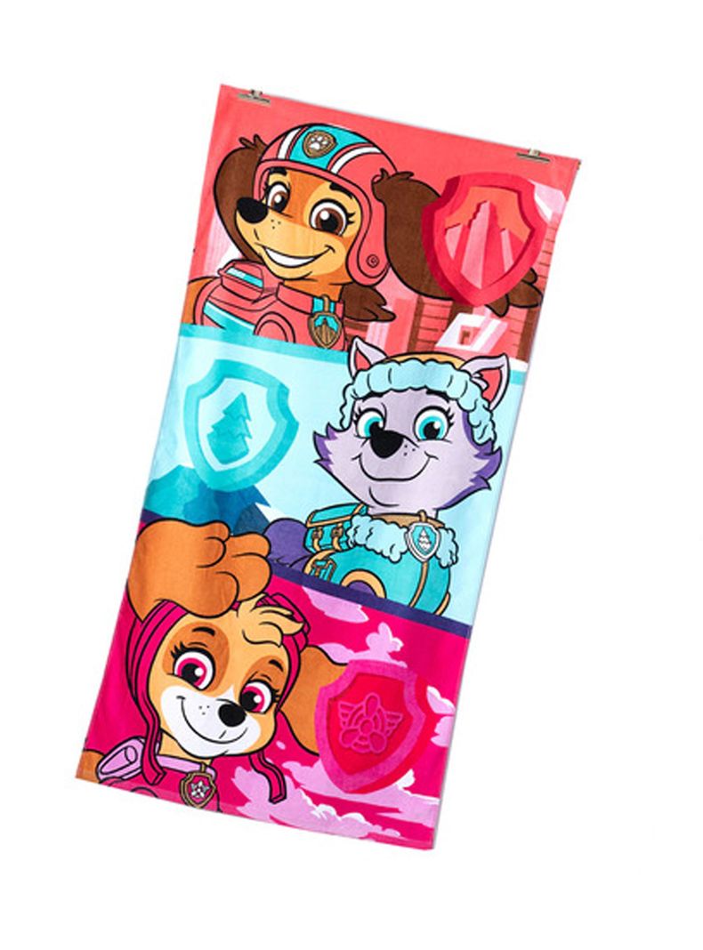 Toalla De Playa Paw Patroll Liberty, Everest Y Skye 70x140cm de Nickelodeon-0