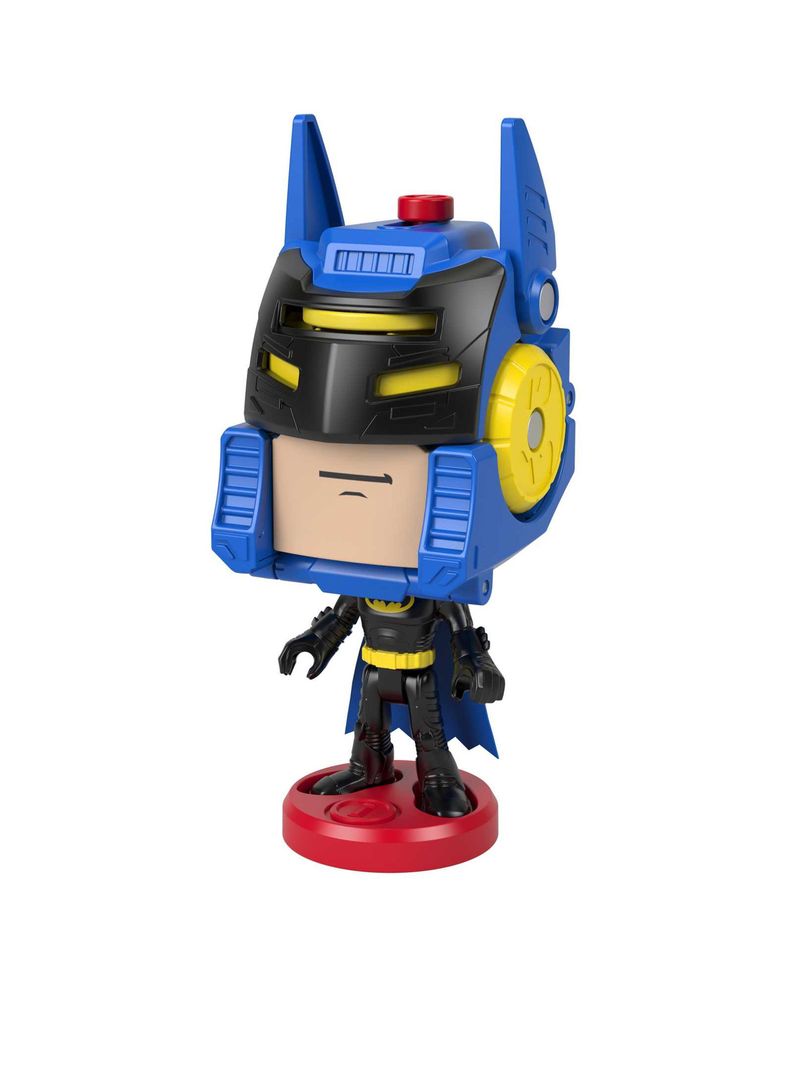Figura De Acción Head Shifters Batman & Batimóvil de Imaginext*-3