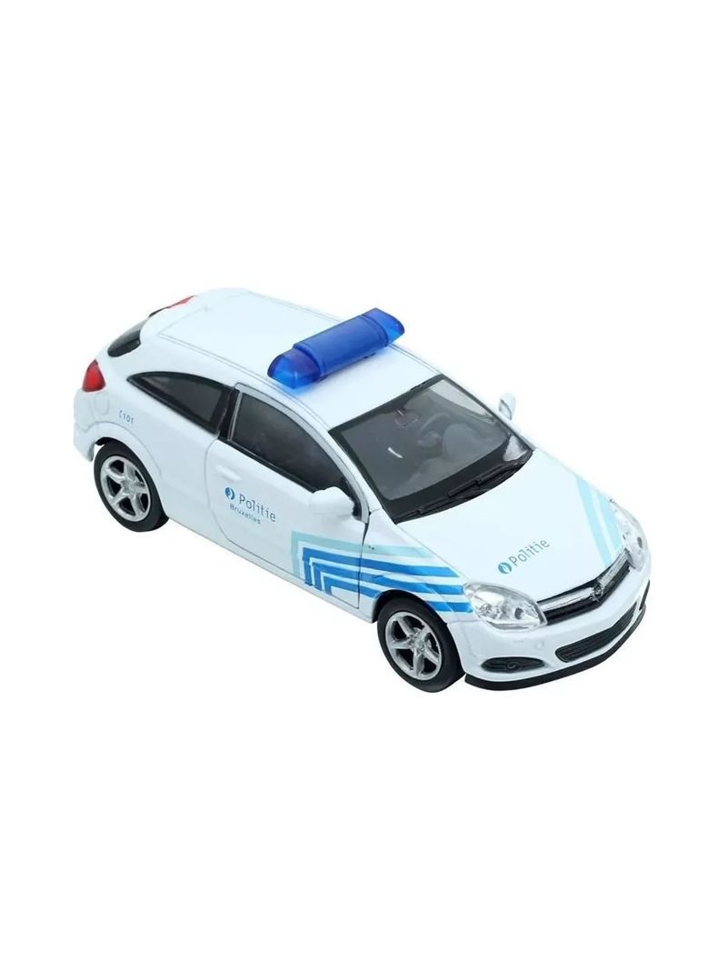 Auto De Colección Policía de Bélgica Modelo Opel 05 Astra Gtc Escala 1:38 Welly-1