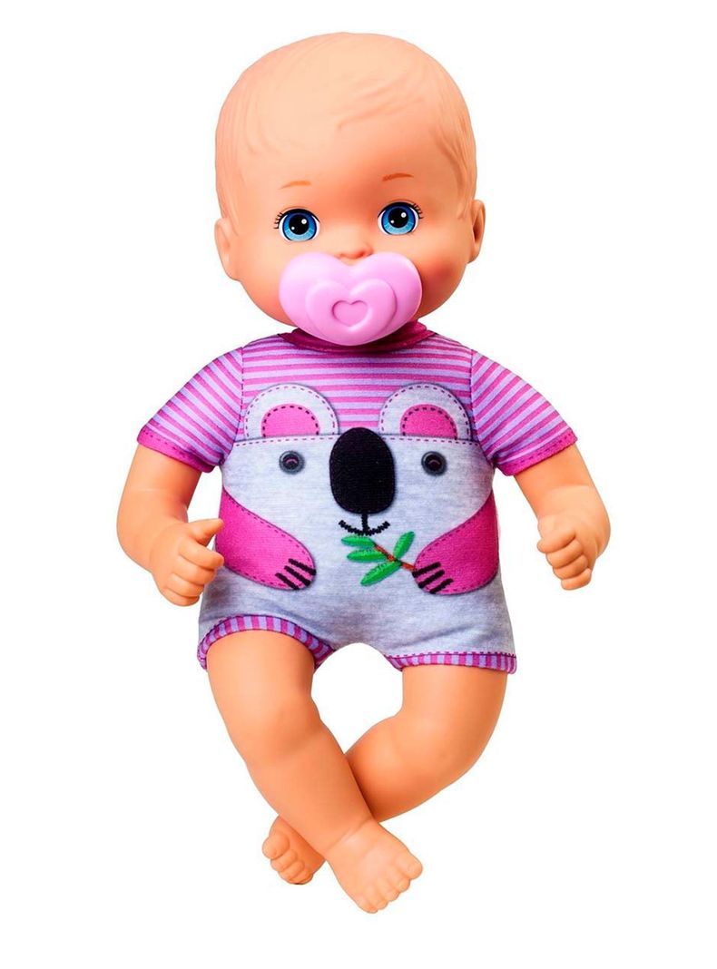 Muñeca Little Mommy Bebita Recién Nacida Traje Koala Mattel-1