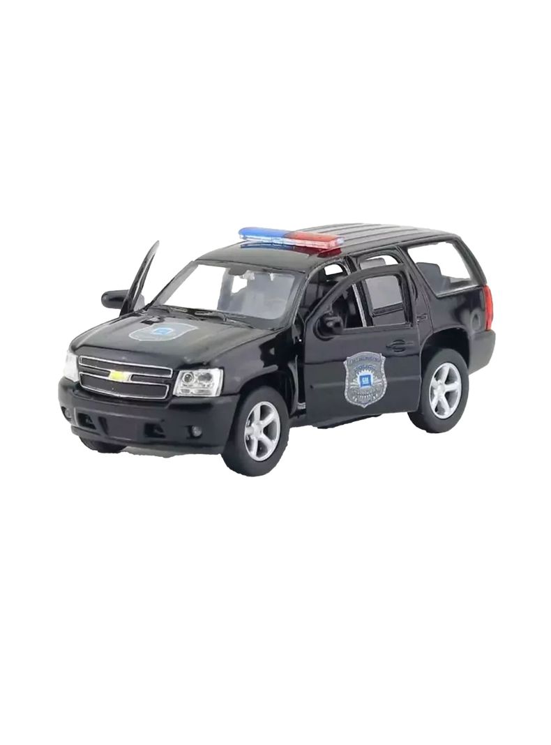 Auto De Colección Policía Chevrolet 08 Tahoe California Eeuu Escala 1:36 de Welly-2
