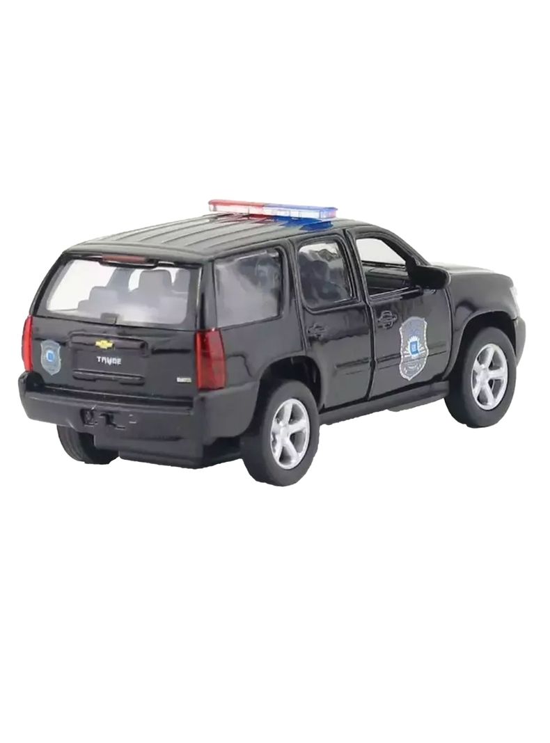 Auto De Colección Policía Chevrolet 08 Tahoe California Eeuu Escala 1:36 de Welly-3