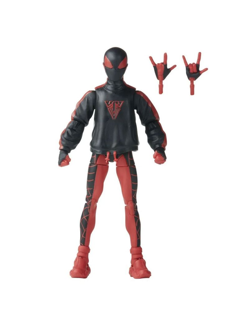 Figura de Acción Miles Morales de Spider-man Marvel Legend de Hasbro-1