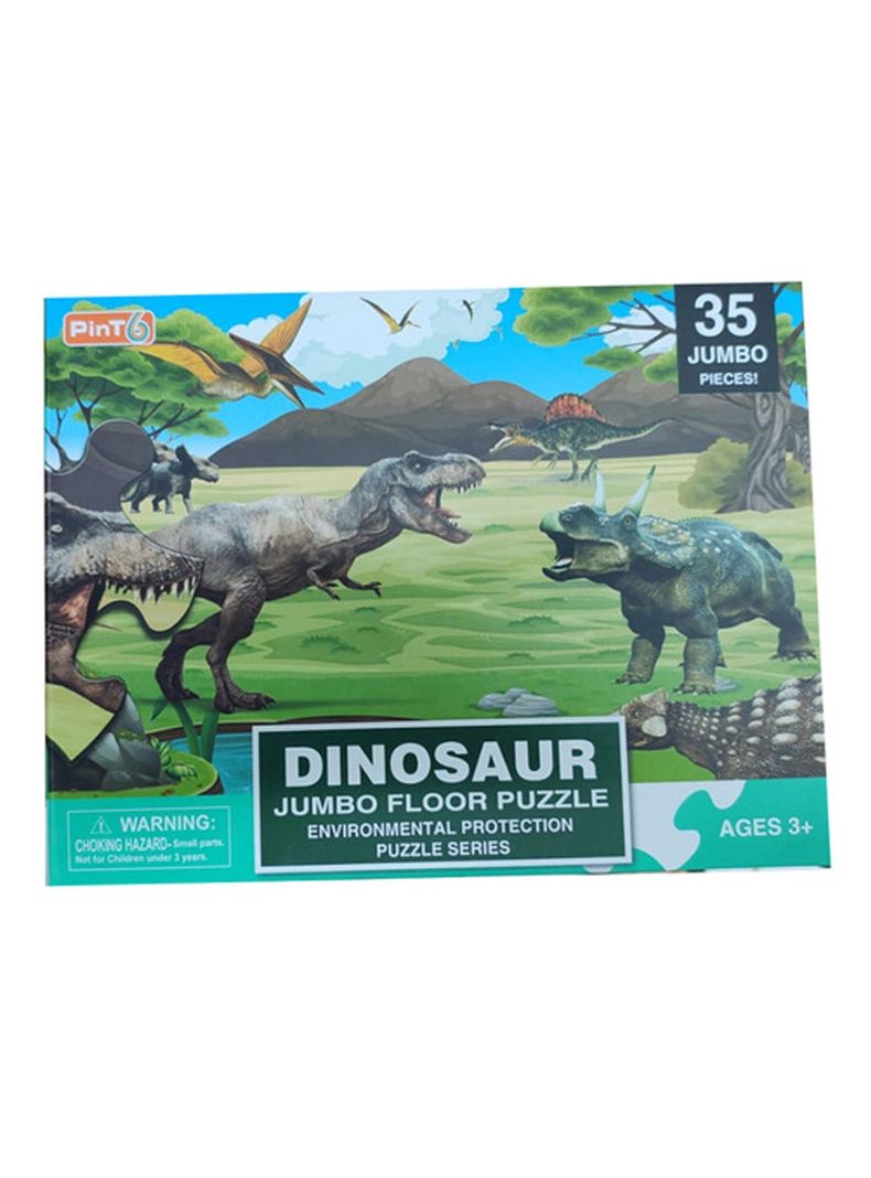 Puzzle Rompecabezas de Dinosaurios Jumbo 35 Piezas para Niños de Pint6-0