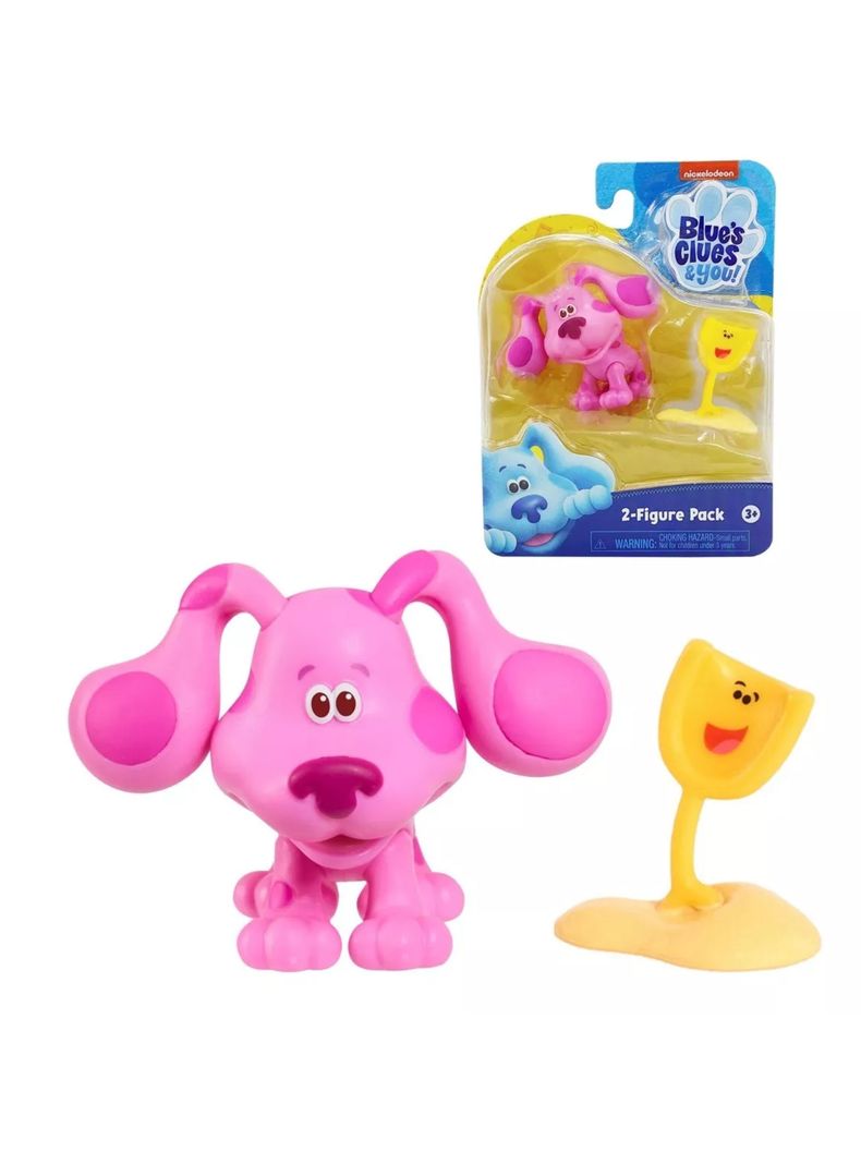 Pack 2 Figuras Magenta Y Pala De Las Pistas De Blue de Nickelodeon-0
