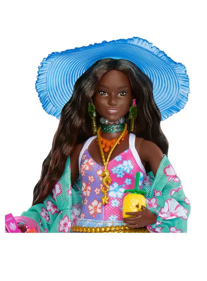 Muñeca Babie Extra Fly Look de Playa de Mattel-2