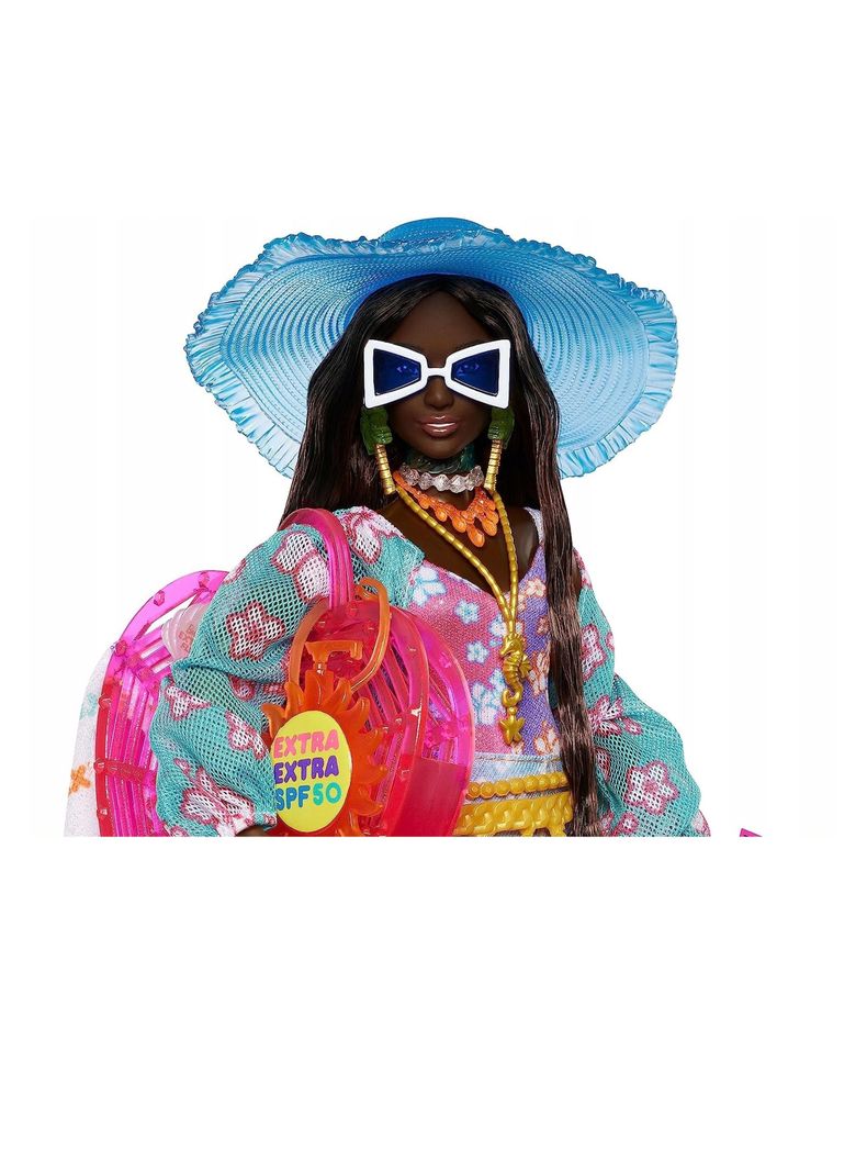 Muñeca Babie Extra Fly Look de Playa de Mattel-3