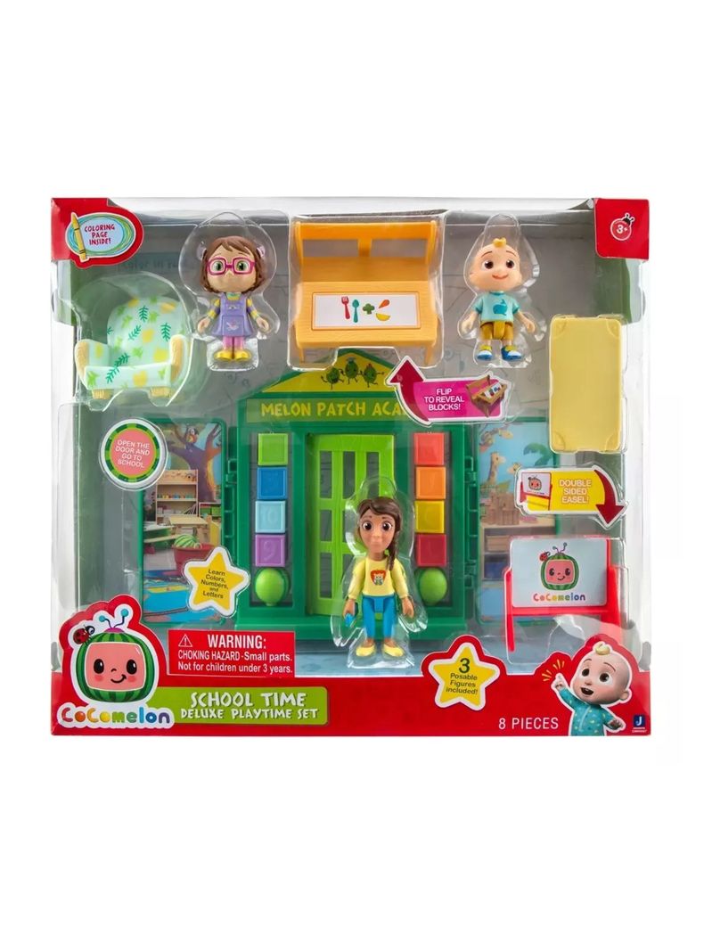 Set de Colegio de Cocomelon School Time Deluxe Playtime Set-5
