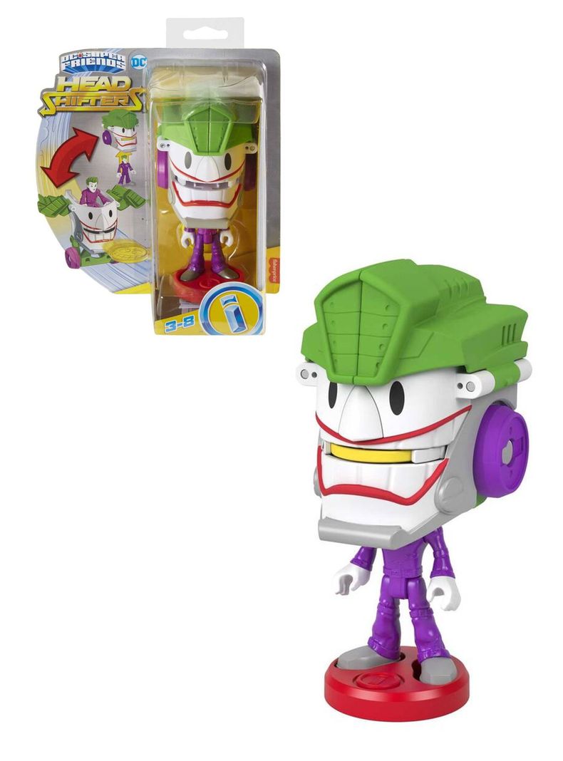 Figura De Acción Shifters The Joker & Laff Móvil de Imaginext*-0