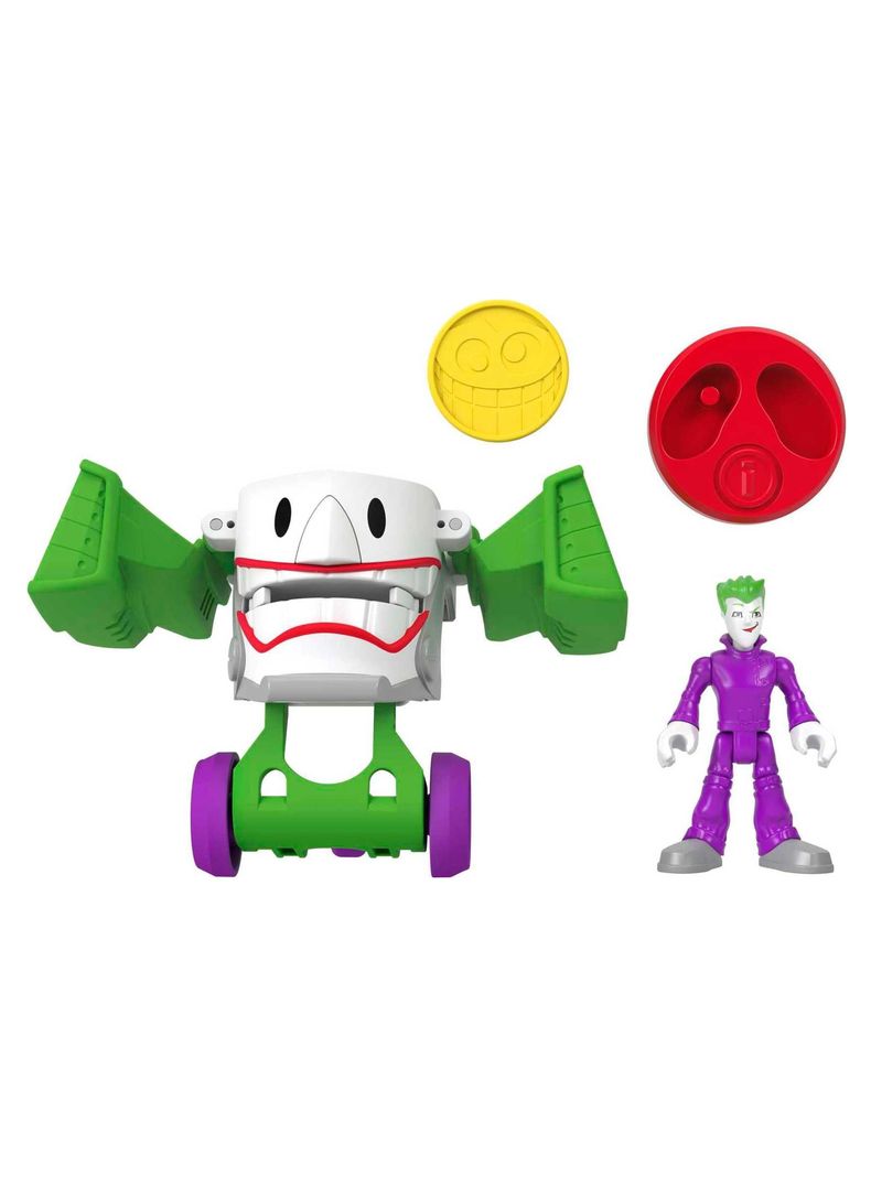 Figura De Acción Shifters The Joker & Laff Móvil de Imaginext*-2