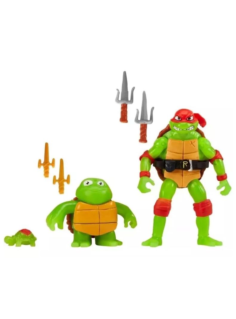 Figura Raphael Tortugas Ninja Mutantes en Formación de un Ninja de Nickelodeon-2