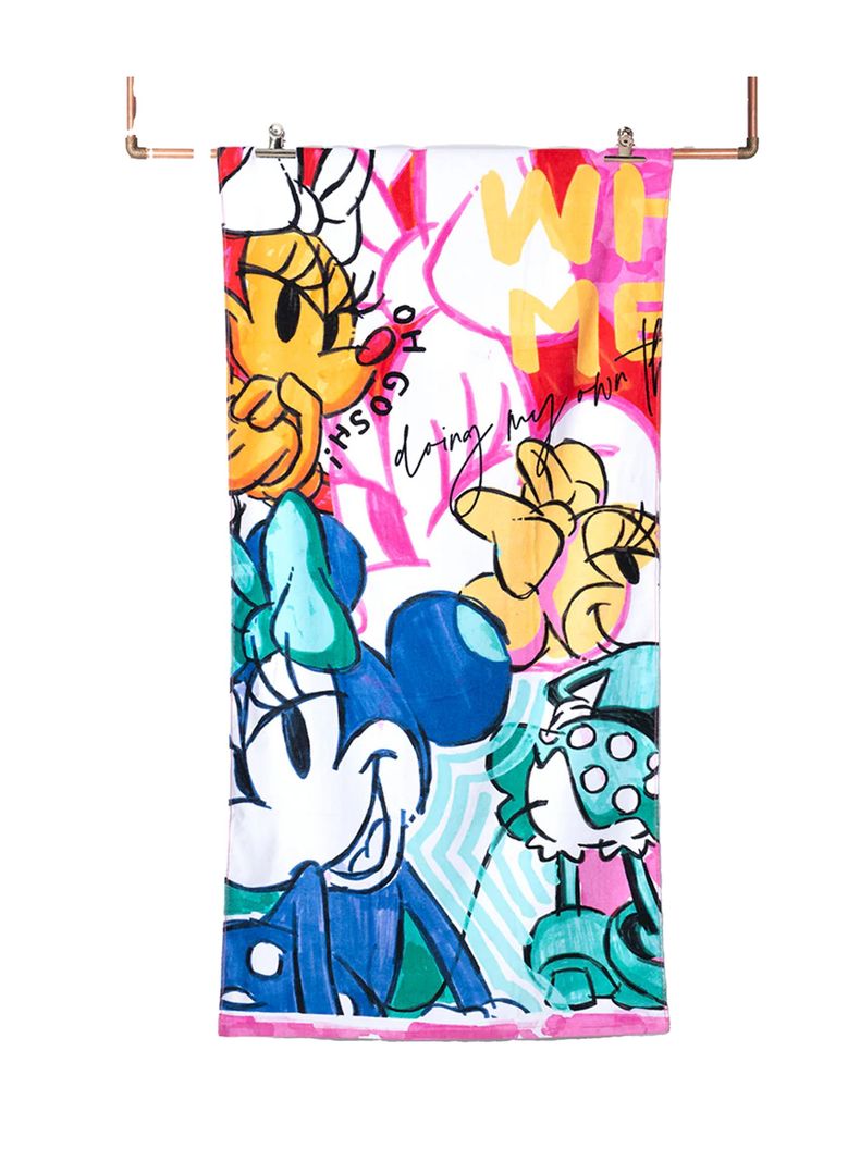 Toalla De Playa Minnie Mouse Doing My Hunt 140x70cms de Disney-0