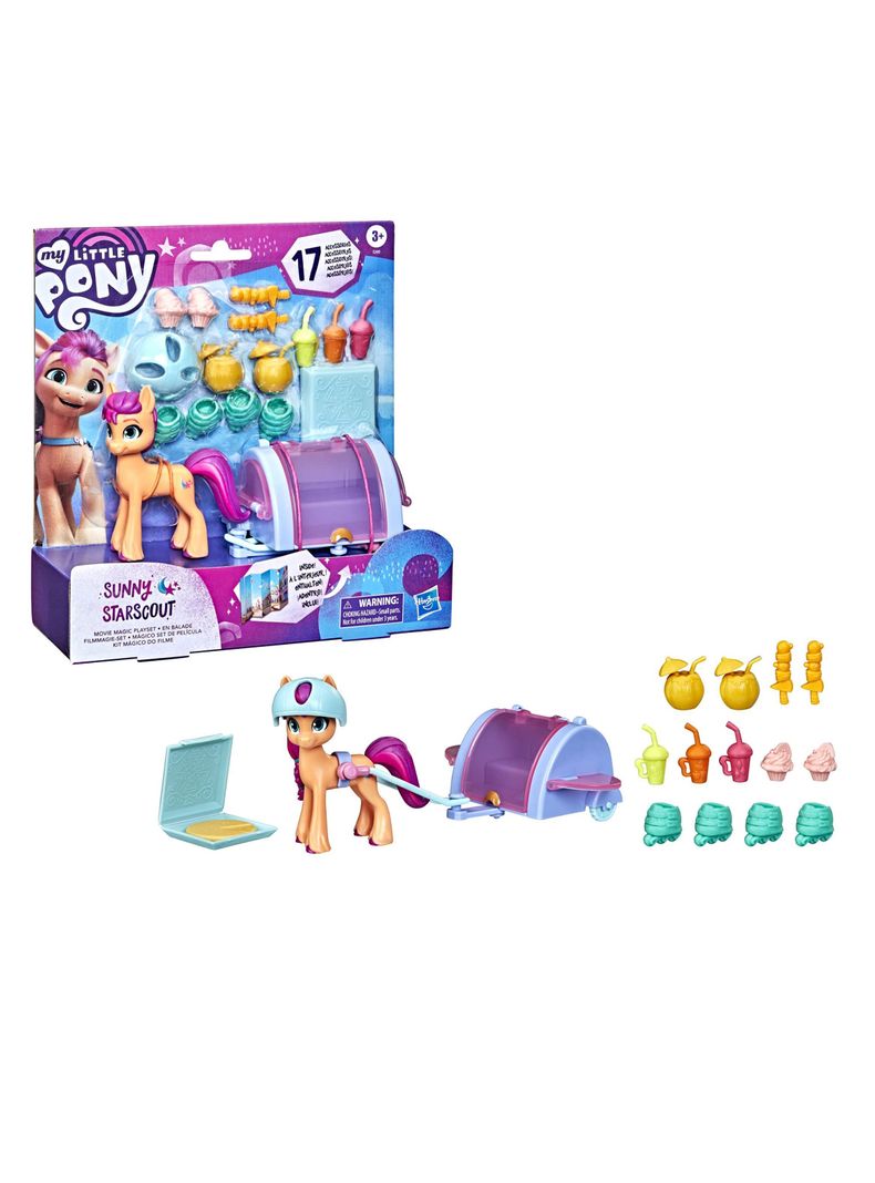 Muñeca De My Little Pony Movie - Set Mágico De Película - Sunny Starcout-0