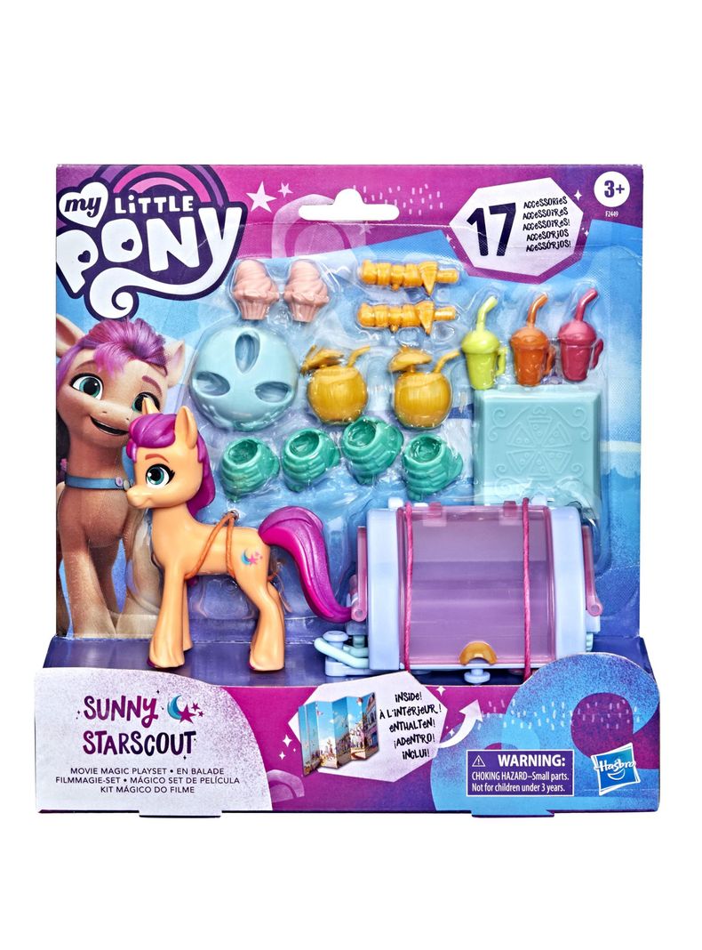 Muñeca De My Little Pony Movie - Set Mágico De Película - Sunny Starcout-2