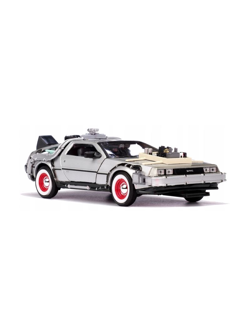 Vehículo de Colección Película Volver Al Futuro 3 Escala 1:24 de Welly-1