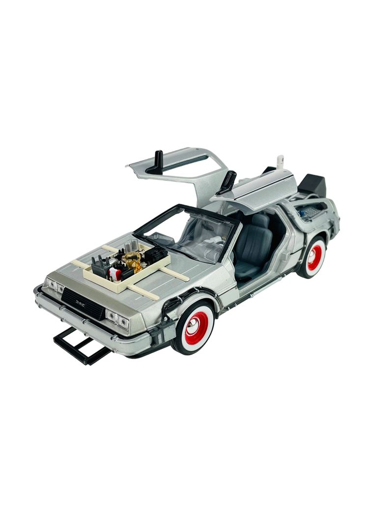 Vehículo de Colección Película Volver Al Futuro 3 Escala 1:24 de Welly-4