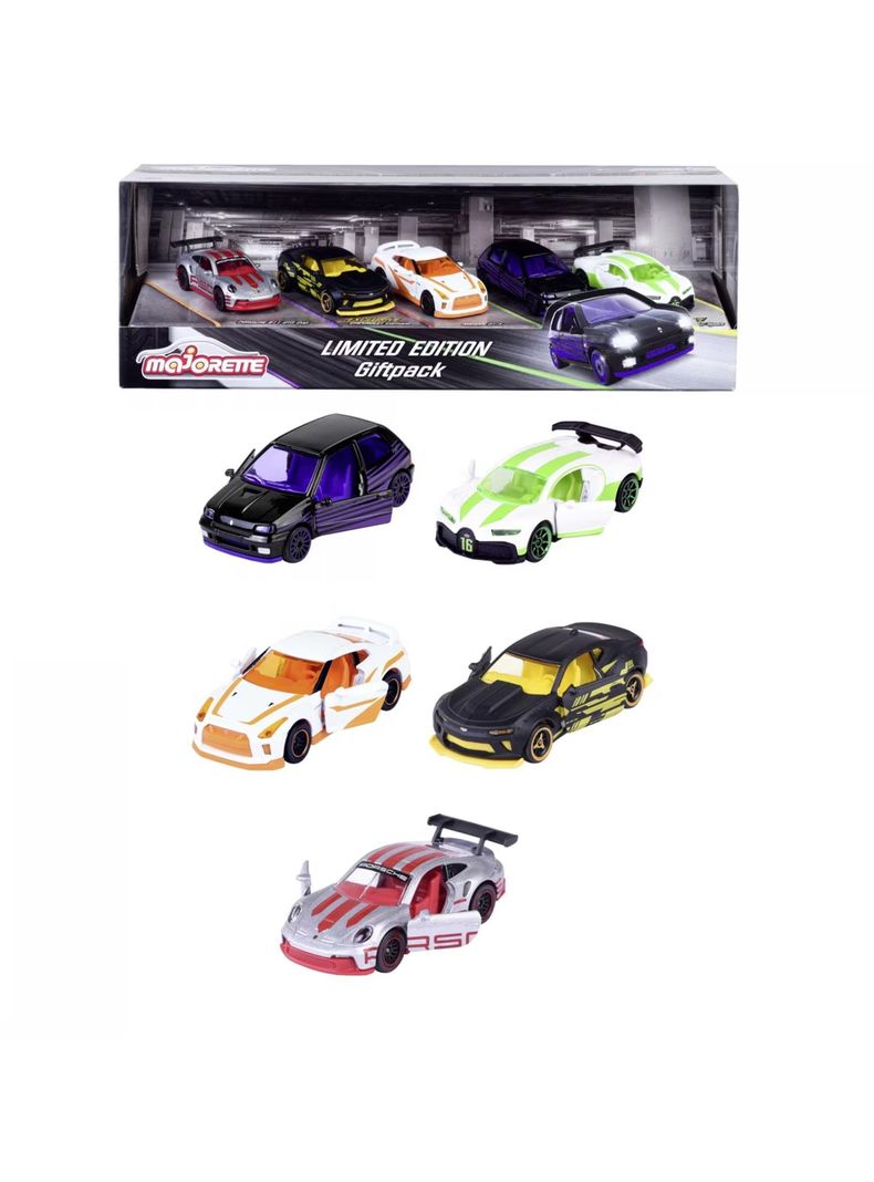 Pack 5 Autos De Colección Limited Edition Giftpack de Majorette-0