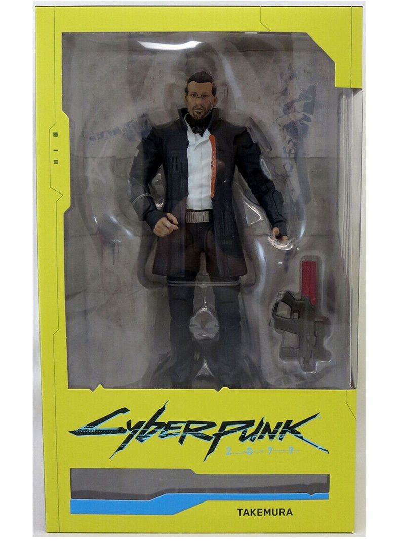 Cyberpunk 2077 Takemura Figura Lujo 17 Cm Articulada-2