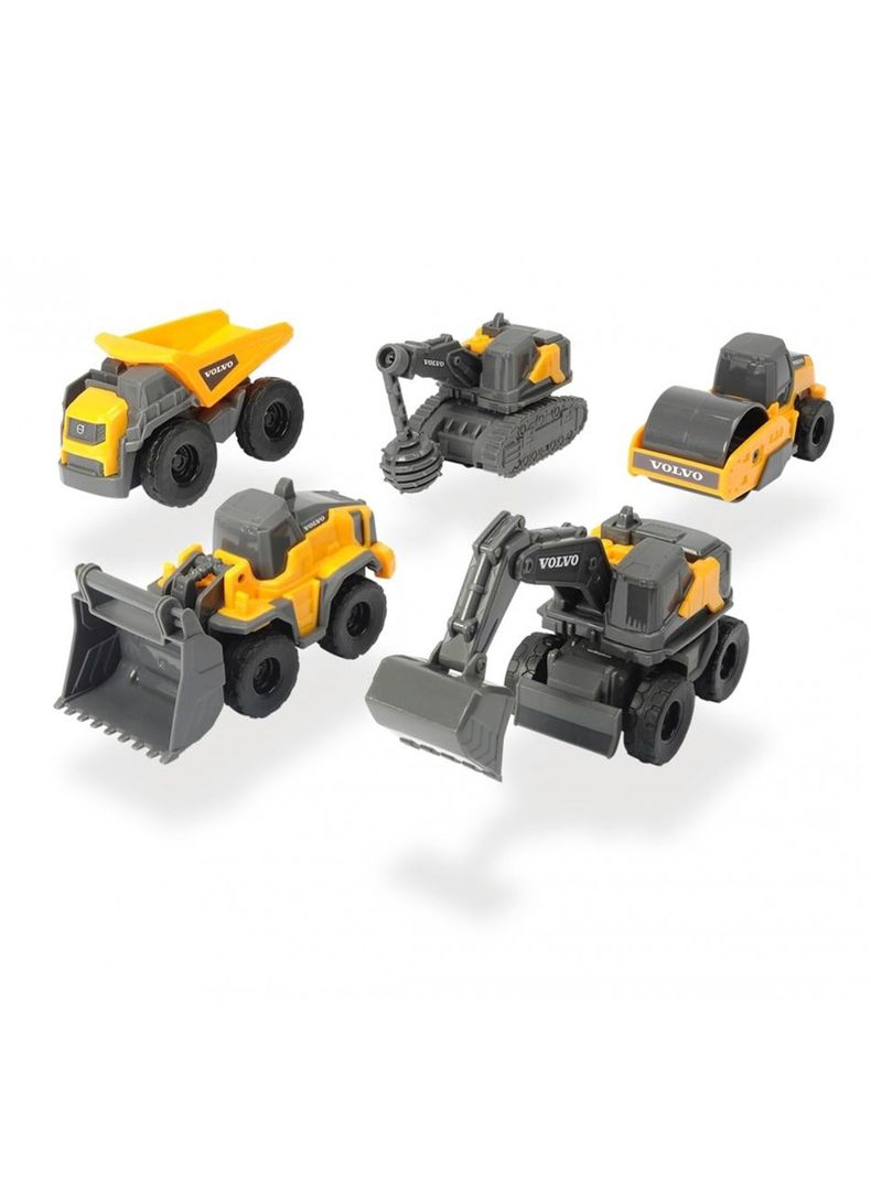 Micro Workers Camiones De Trabajo Volvo Dickie Toys-1