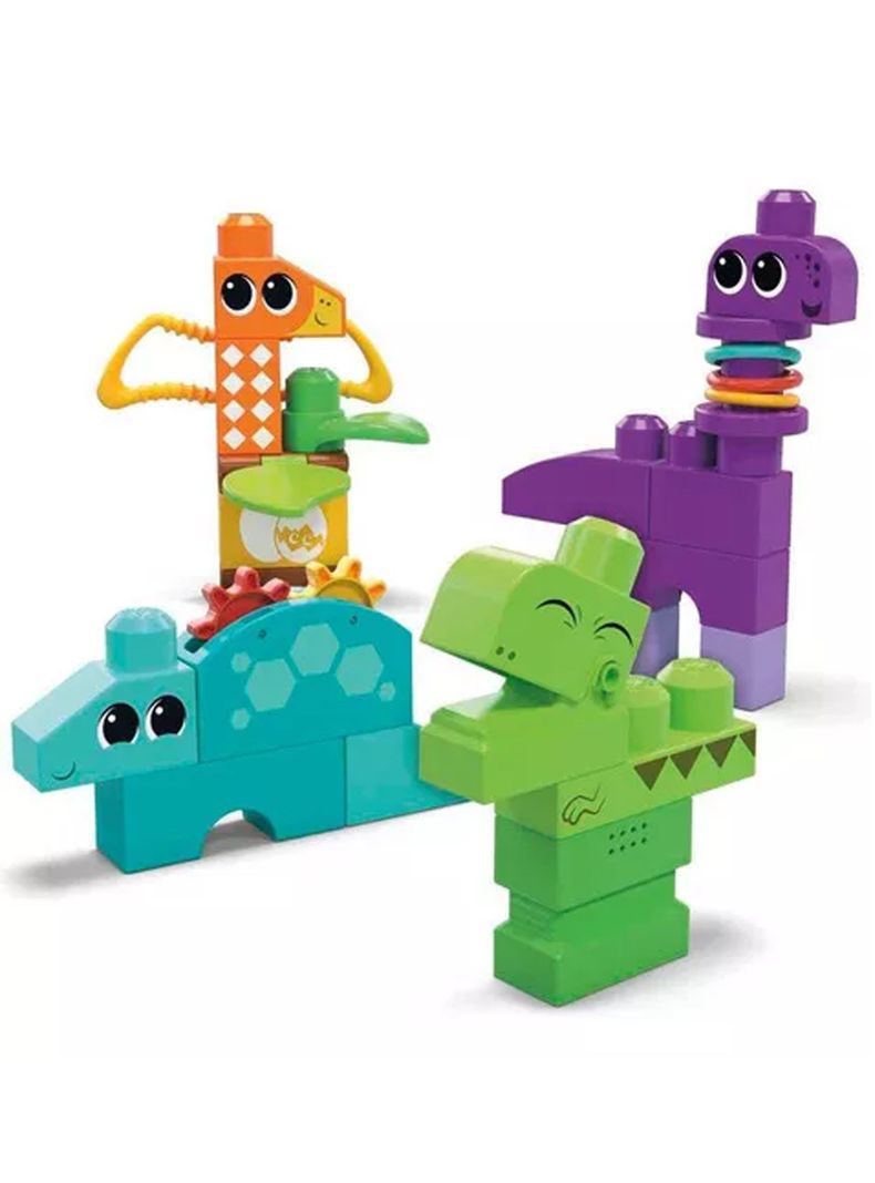 Mega Bloks Juguete De Construcción Dinosaurios Diversión-0