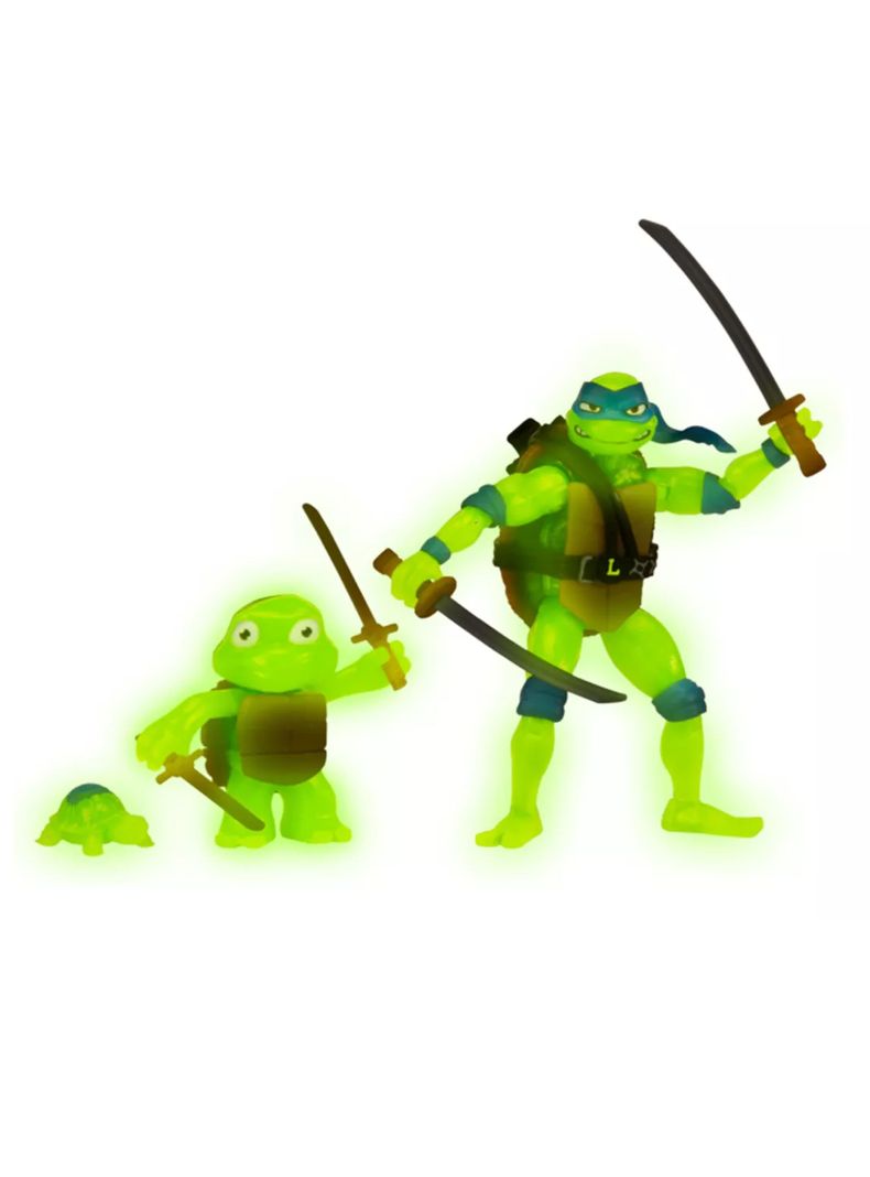 Figura de Acción Leonardo de Tortugas Ninjas Mutantes Edición Formación de un Ninja de Nickelodeon-2