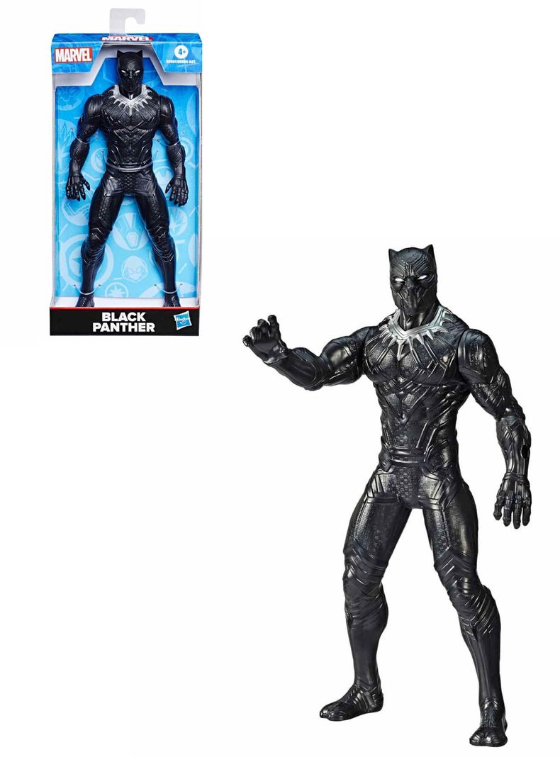 Figura de Acción Black Panther Avengers Olympus de Hasbro-0