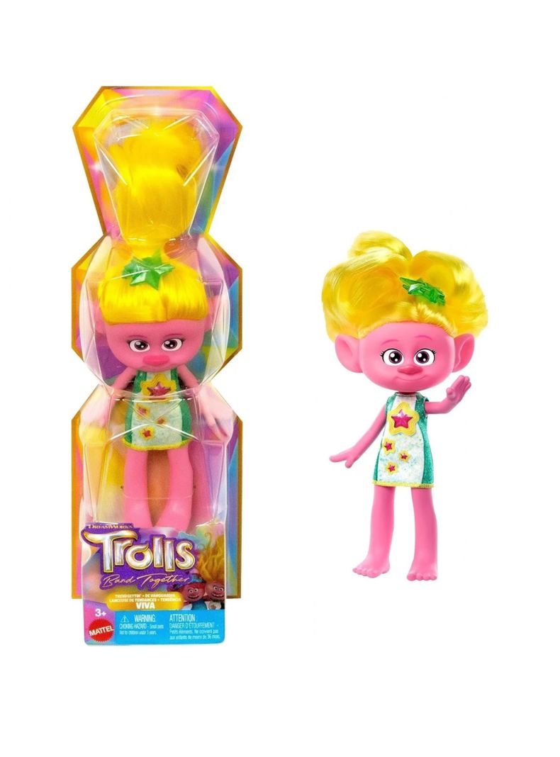 Muñeca Trolls Band Together Viva de Mattel-0