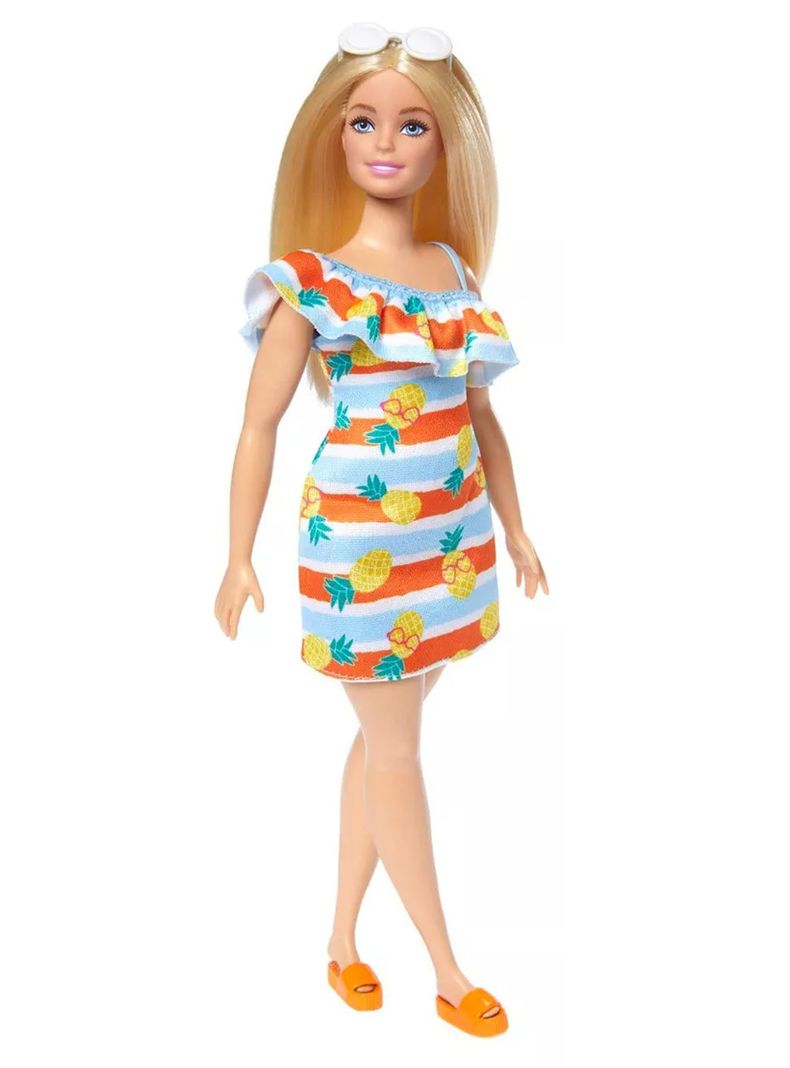 Barbie Fashion & Beauty Muñeca Ama El Oceano Rubia-1