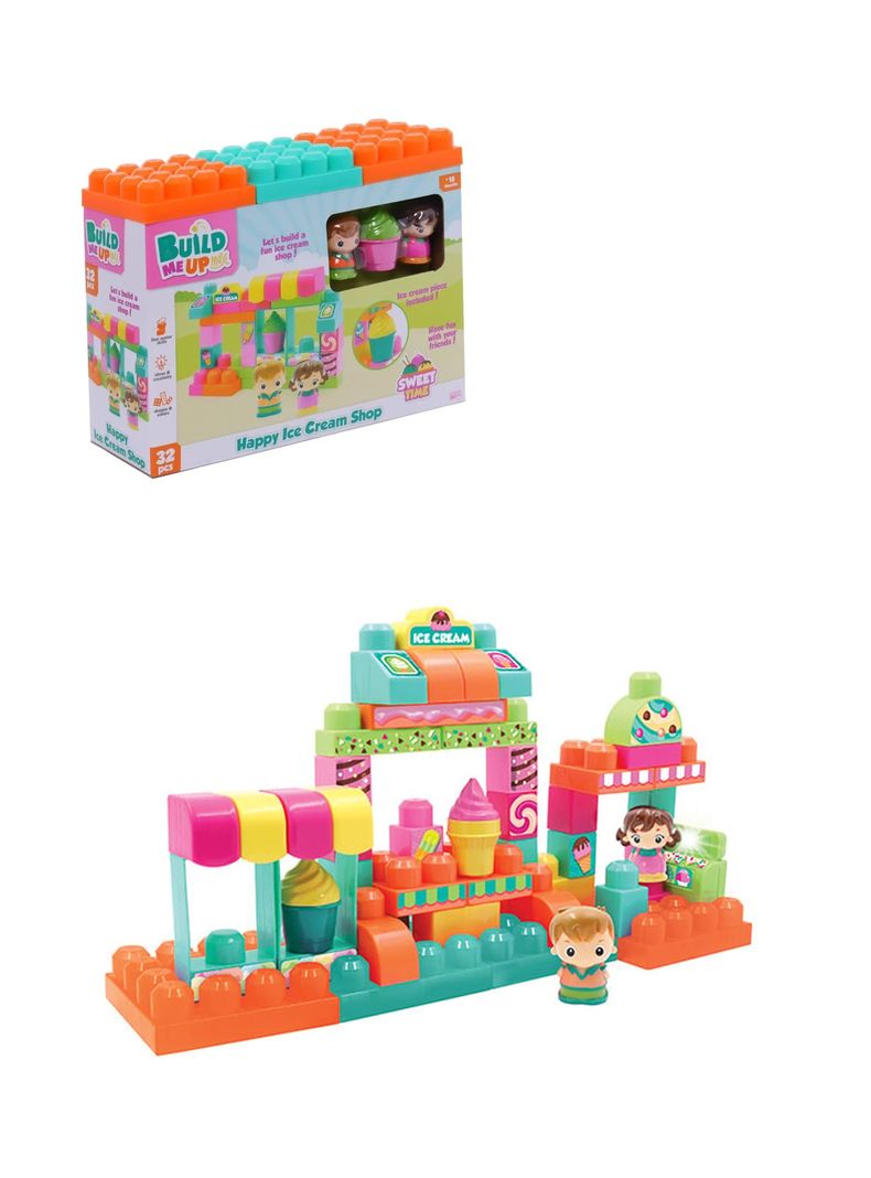 Bloques de Construcción  Maxi Heladería Feliz de Build Me Up-0