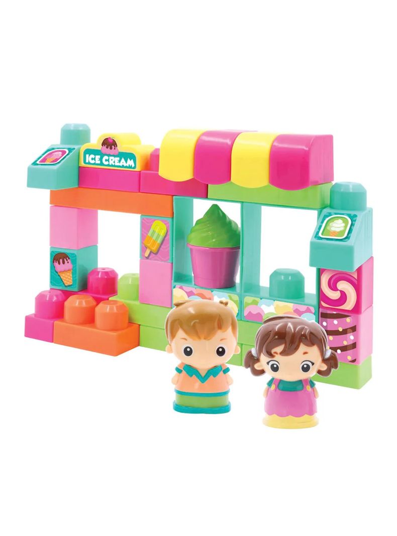 Bloques de Construcción  Maxi Heladería Feliz de Build Me Up-1
