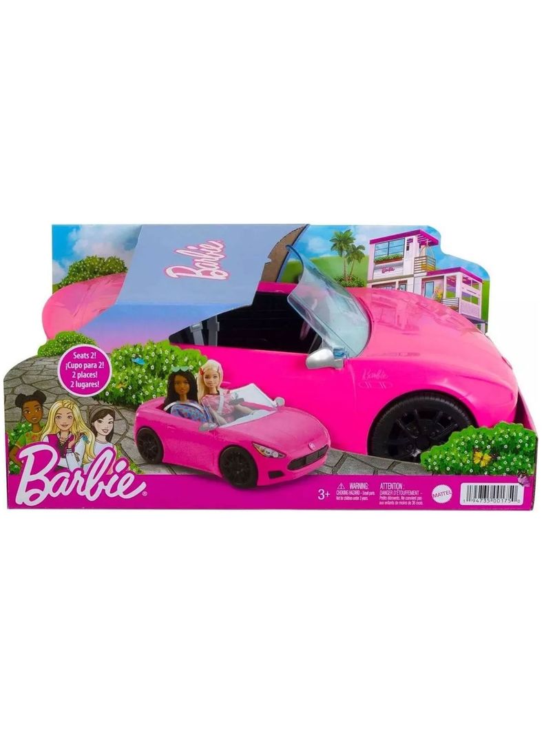 Barbie Coche Convertible Descapotable Deportivo Mattel-5