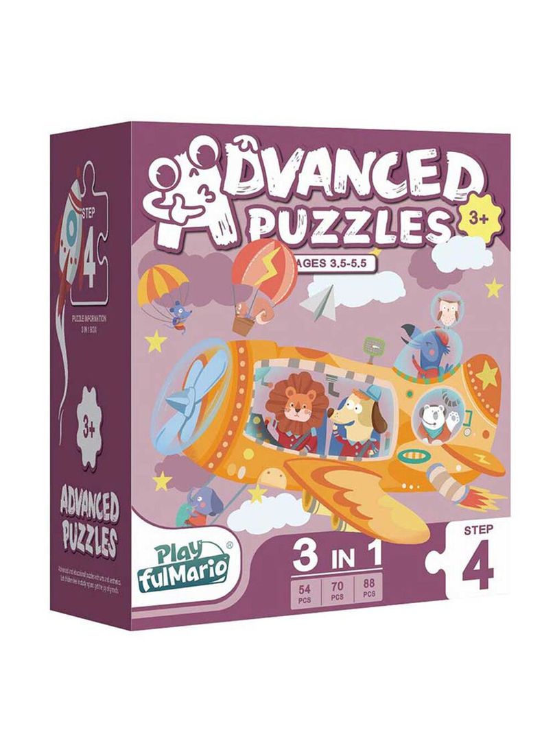 Puzzle Rompecabezas Advanced 3 En 1 Step 4 de Play Fulmario-0