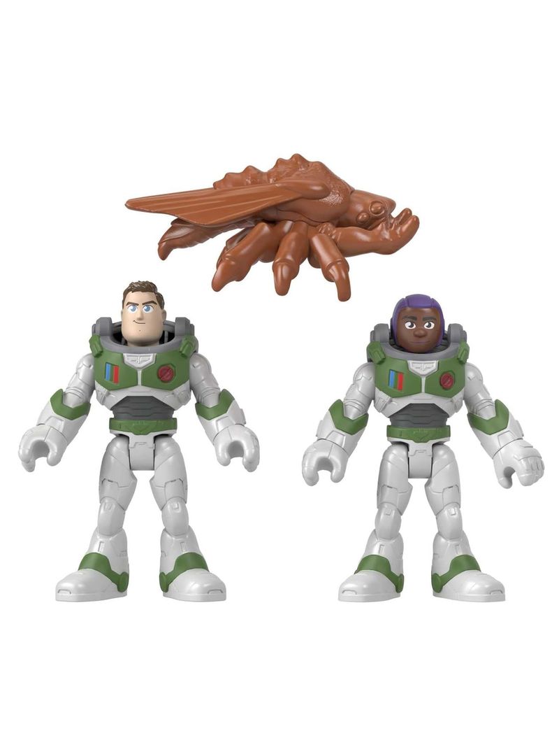 Imaginext Disney Pixar, Buzz Lightyear Y Alisha Hawthorne-0