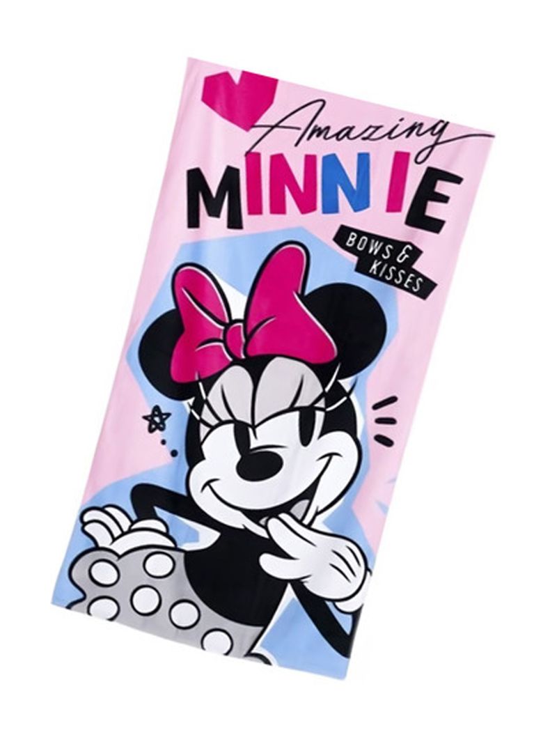Toalla De Playa Minnie Mouse Amazing Minnie 68x137Cms de Disney-0