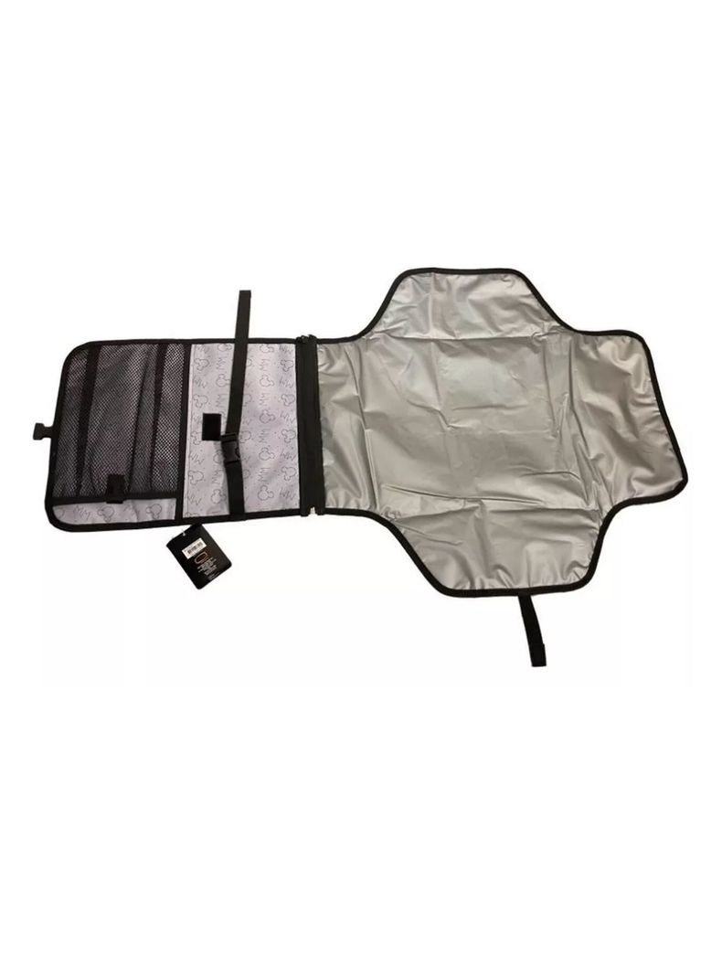 Mudador Portatil Mickey Mouse Gris Oscuro de Disney Intek-1