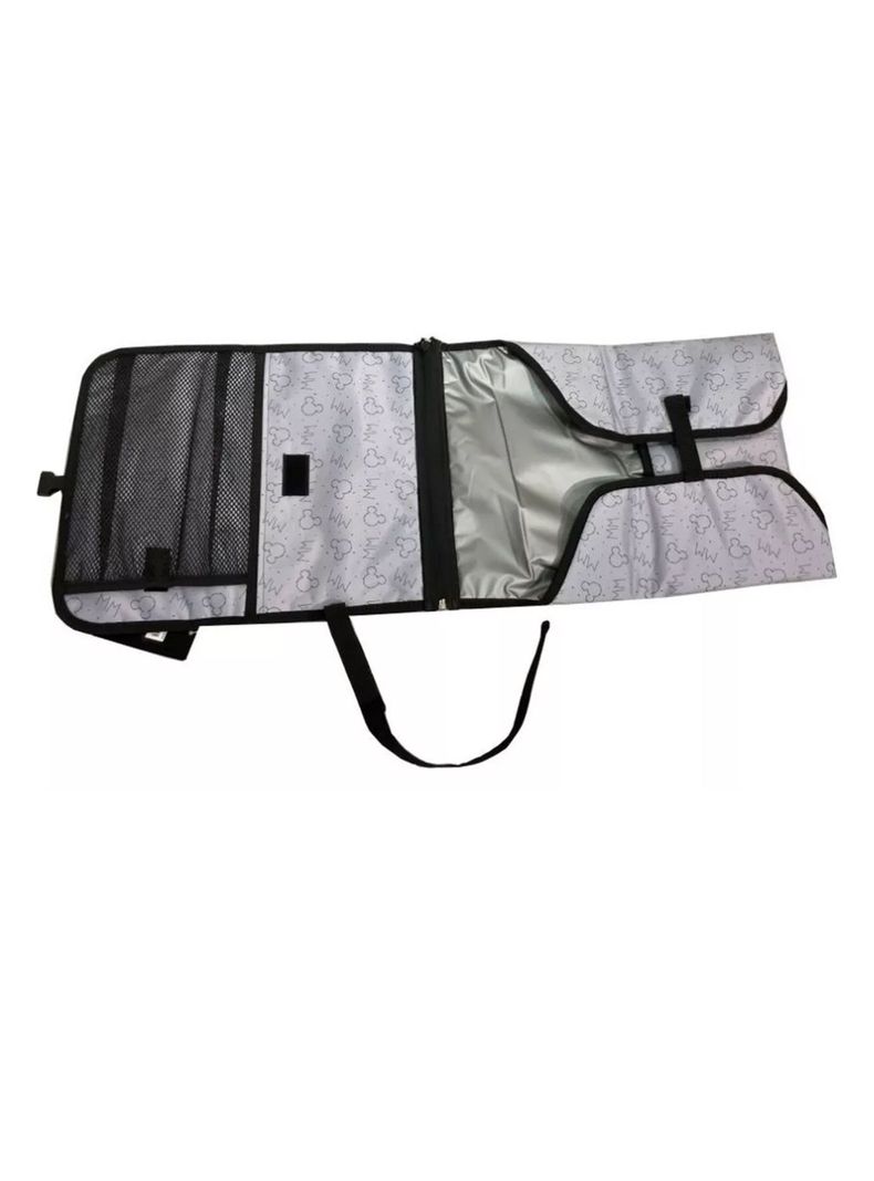 Mudador Portatil Mickey Mouse Gris Oscuro de Disney Intek-2
