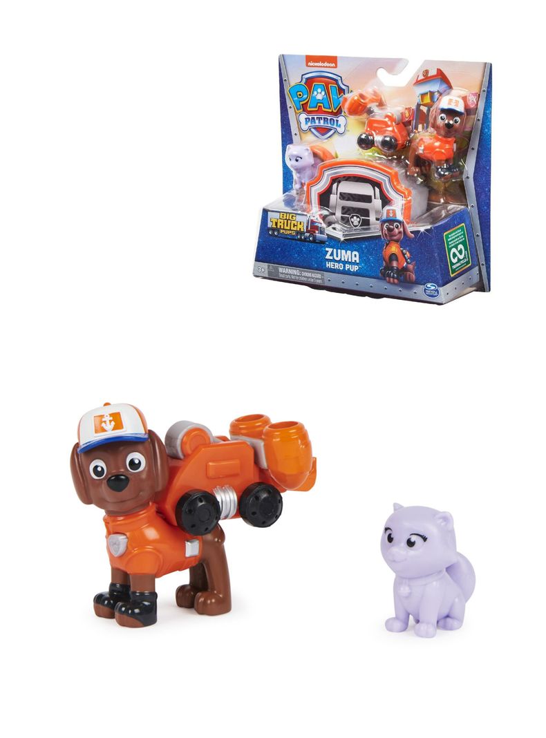 Figura Zuma Big Truck Pups Paw Patrol Hero Pup Spin Master-0