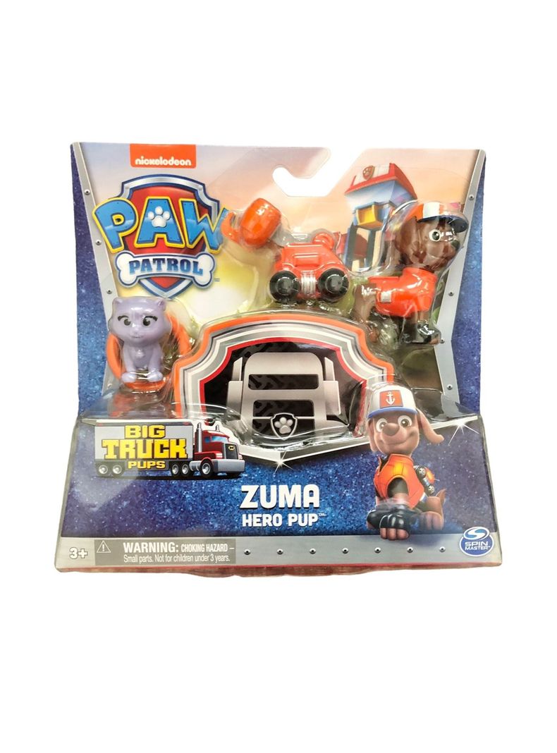 Figura Zuma Big Truck Pups Paw Patrol Hero Pup Spin Master-3