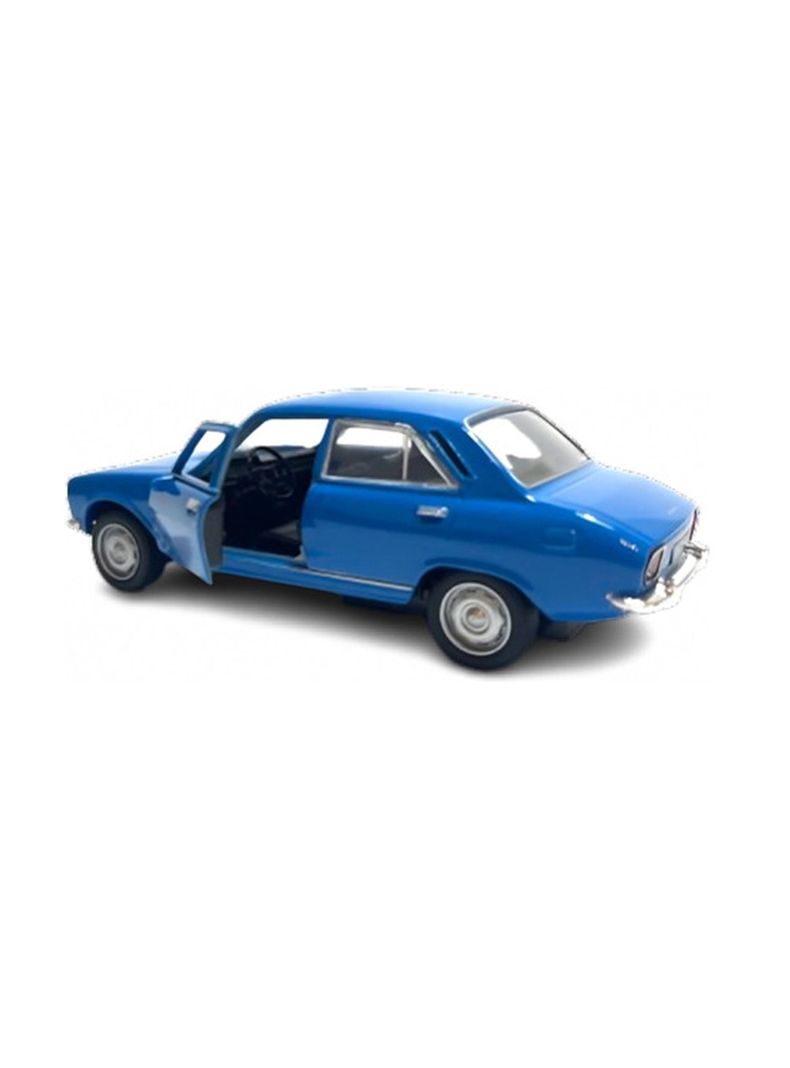 Vehículo Peugeot 504 De 1975 Azul Escala 1:34 de Welly-1