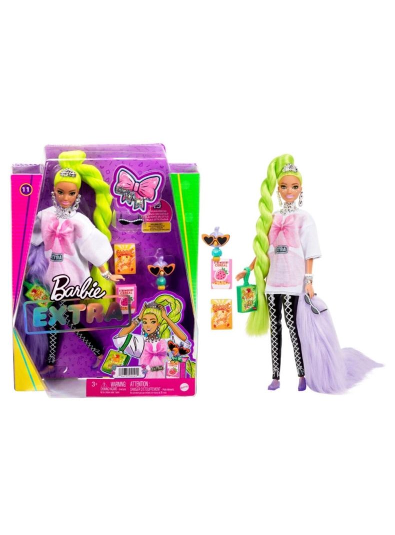 Muñeca Barbie Fashionista Extra N° 11 de Mattel-0