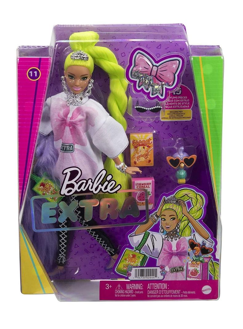 Muñeca Barbie Fashionista Extra N° 11 de Mattel-4
