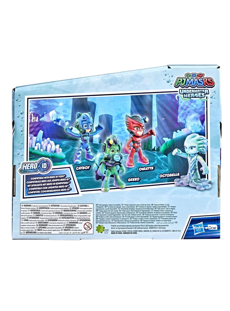 Figuras De Acción Pj Masks Misión Acuática de Hasbro-3