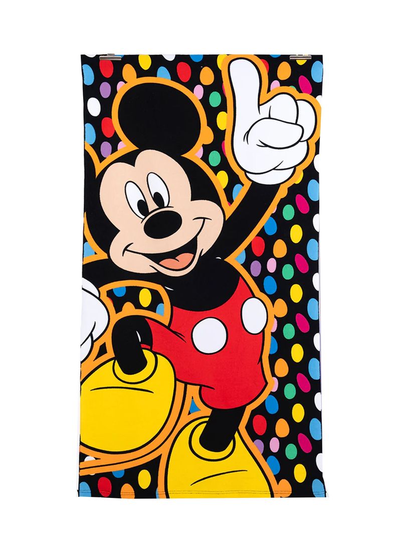 Toalla De Playa con Bolso Mickey Mouse Fun 140x70cms de Disney-0