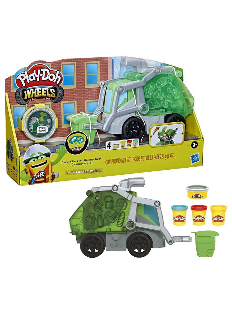 Camión De Basura Vamos A Jugar con Masas de Play Doh-0