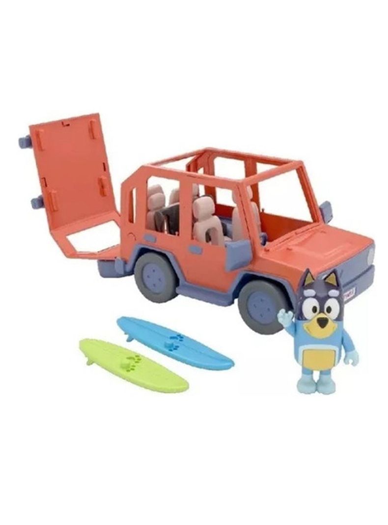 Vehículo Familiar de Bluey con Figura de Moose-2