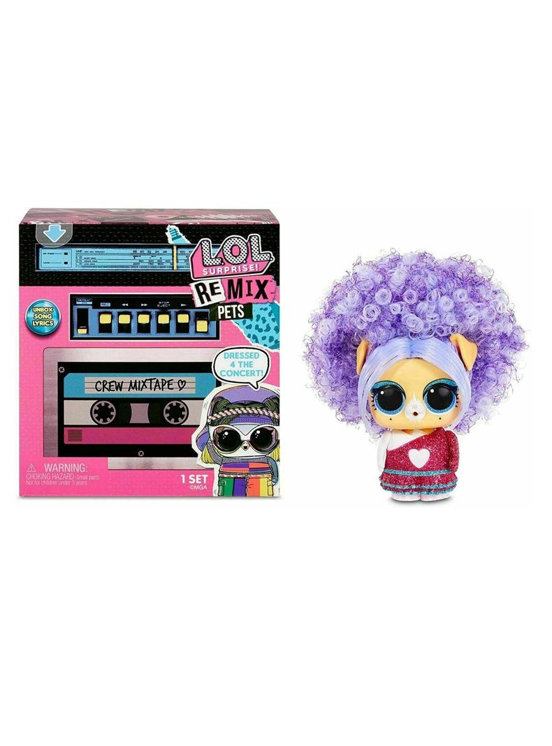 Muñeca Lol Surprise! Remix Pets 9 Sorpresas Original-0