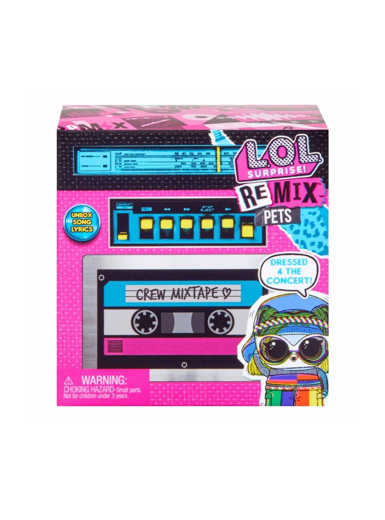 Muñeca Lol Surprise! Remix Pets 9 Sorpresas Original-5