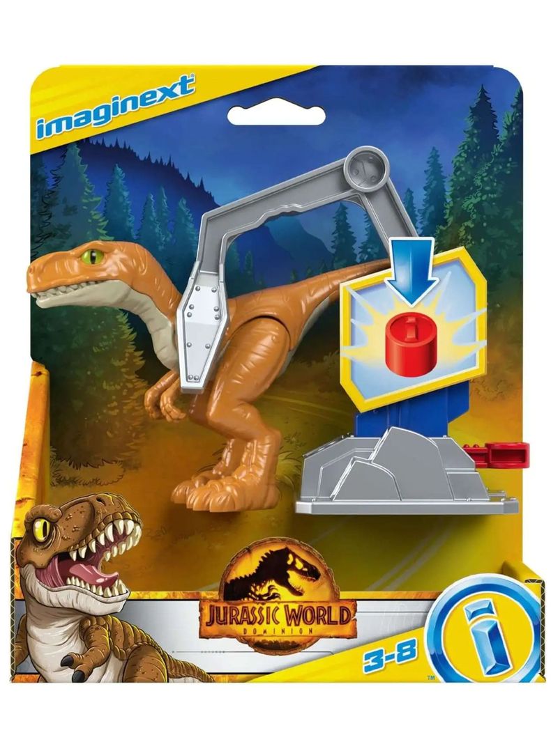 Dinosaurio Atrociraptor Jurassic Fisher-price Imaginext-3